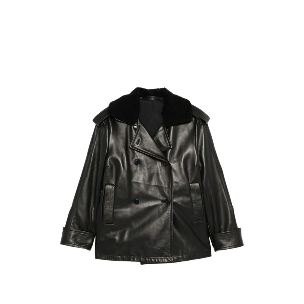 Santoro Black Jackets - Leather Jackets Women
